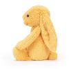 PELUCHE LAPIN COLORIS JAUNE SOLEIL (H : 31 cm)