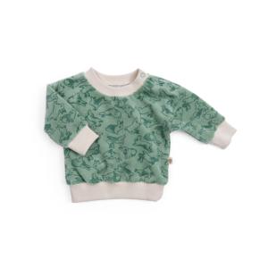 SWEAT-SHIRT EN VELOURS LISSE "Trois Petits Lapins"