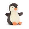 PELUCHE PINGOUIN CACAHUÈTE (taille moyenne)