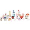 COFFRET DE 20 CUBES EN BOIS ILLUSTRÉS TINY CITY