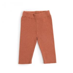 PANTALON CHAUD EN MAILLE TRICOT "Pomme des Bois"