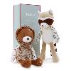 PELUCHE PANTIN GASTON L'OURSON (34 cm)