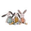 PELUCHE LAPIN SAUGE "série trois petits lapins"