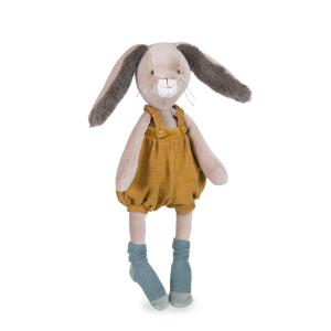 PELUCHE LAPIN OCRE "série trois petits lapins"