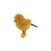 PELUCHE PETIT POUSSIN JAUNE "tout autour du monde"
