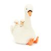 PELUCHE CYGNE ET SES POUSSINS