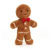 peluche Fred le bonhomme en pain d'épice peluche Fred le bonhomme en pain d'épice