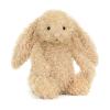 PELUCHE LAPIN BEIGE À LA TEXTURE BOUCLÉE