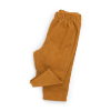 PANTALON EN VELOURS CÔTELÉ COLORIS MOUTARDE