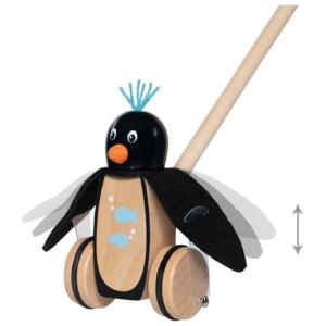 PABLO LE PINGOUIN À POUSSER BATTANT DES AILES