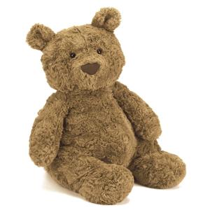 PELUCHE BARTHOLOMÉ LE GROS OURS BRUN