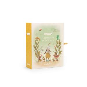 COFFRET NAISSANCE "série trois petits lapins"
