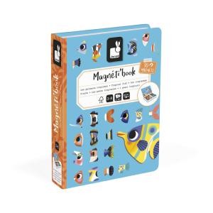 MAGNÉTI'BOOK SUR LE THÈME DES POISSONS TROPICAUX