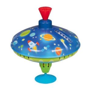 LA TOUPIE BOURDONNANTE À LED AU DÉCOR DE L'UNIVERS