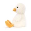PELUCHE DORY LE  CANARD BLANC ET JAUNE