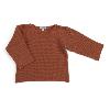 GUILLEM pull en laine tricot point mousse GUILLEM pull en laine tricot point mousse