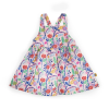robe � bretelles imprim&eacute; fleurs