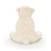 PELUCHE OURS BLANC DE TAILLE MOYENNE