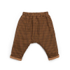 SAROUEL EN TISSU À CARREAUX DOUBLÉ EN JERSEY DE COTON