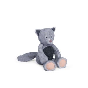 PELUCHE LE PETIT CHAT GRIS BABA-BOU