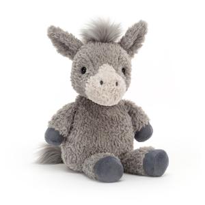 PETITE PELUCHE ÂNE GRIS