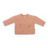 tee-shirt en jersey flammé avec motif lapin et chou tee-shirt en jersey flammé avec motif lapin et chou