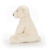 PELUCHE OURS BLANC DE TAILLE MOYENNE