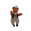 BABA LE GRAND OURS "LES MINOUCHKAS" (petite peluche articulée)