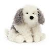 PELUCHE EXTRA DOUCE CHIEN SOMNOLENT