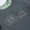 TEE-SHIRT COLORIS GRIS TERRE "Trois Petits Lapins"