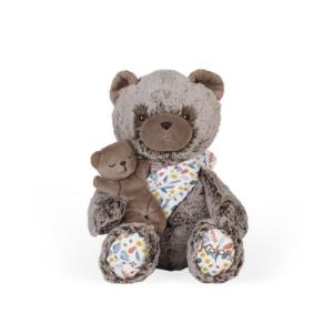 PELUCHE OSCAR LE PAPA OURS ET SON OURSON