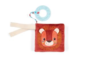 IMAGIER EN TISSU TOUT DOUX JACK LE LION