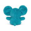 PETITE PELUCHE L'ÉLÉPHANTEAU BLEU AUX COURTES PATTES