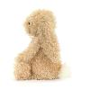 PELUCHE LAPIN BEIGE À LA TEXTURE BOUCLÉE