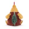 PELUCHE CLUNY LE COQ AUX TROIS COULEURS