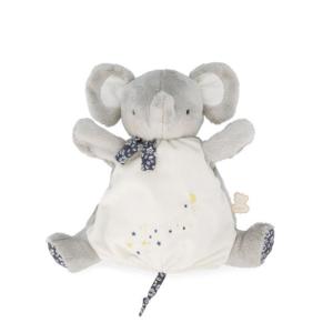 DOUDOU MARIONNETTE LE PETIT ÉLÉPHANT GRIS