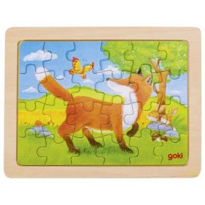 PUZZLE DE 24 PIÈCES LE RENARD ET SES AMIS