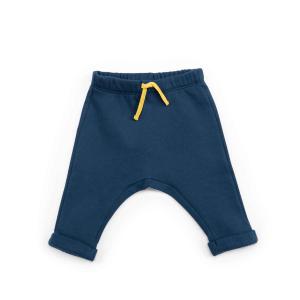 PANTALON SAROUEL BLEU "les animaux du monde"
