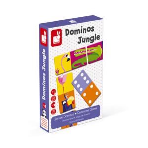 COFFRET JEU D'ASSOCIATION DOMINOS JUNGLE