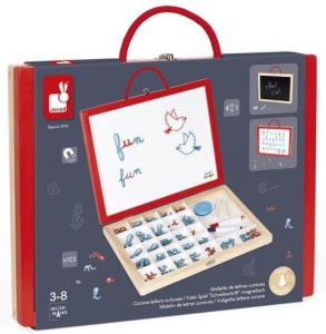 MALLETTE DE LETTRES CURSIVES JEU D'APPRENTISSAGE