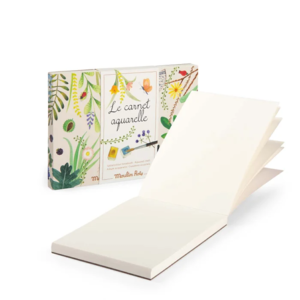 LE CARNET AQUARELLE LE BOTANISTE "le jardin du Moulin"