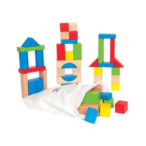 JEU DE CONSTRUCTION 50 BLOCS D'ÉRABLE