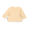 TEE-SHIRT BEIGE À MANCHES LONGUES IMPRIMÉ FANTAISIE