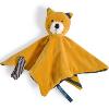 Doudou Lulu le chat jaune en velours