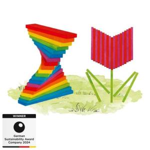 PLANCHETTES MULTICOLORES JEU DE CONSTRUCTION