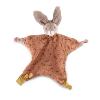 DOUDOU PLAT LAPIN ARGILE "série trois petits lapins"