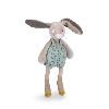 Peluche lapin sauge série les petits lapins de Moulin Roty