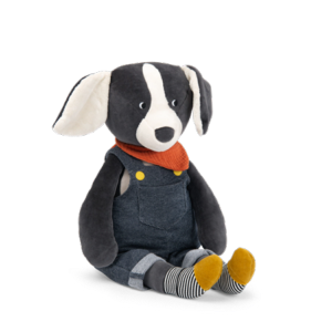PELUCHE GÉANTE LE CHIEN PUCE "série Puce & Pilou"
