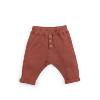 pantalon sarouel coloris rouge cannelle pantalon sarouel coloris rouge cannelle