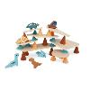 SET PIKS DINO JEU/JOUET EN BOIS ET EN SILICONE